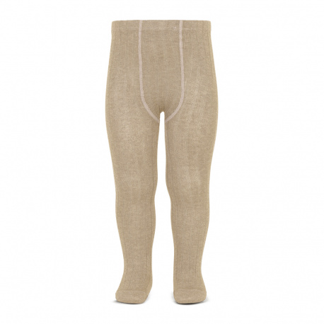 Basic rib tights NOUGAT