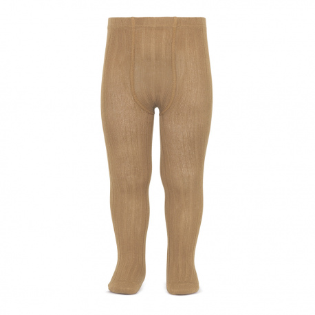 Calzamaglie basic a coste CAMEL