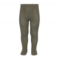 Collants basiques côtelées...