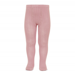 Basic rib tights PALE PINK