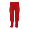 Basic rib tights RED