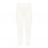 Collants basiques unies CREME