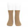 Calcetines básicos punto liso CAMEL