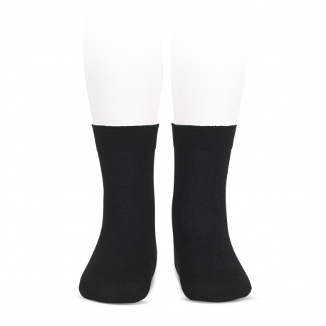 Chaussettes coton elastique NOIR