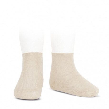 Elastic cotton ankle socks LINEN