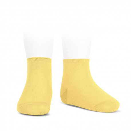 Elastic cotton ankle socks LIMONCELLO