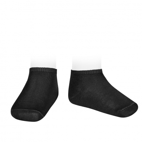 Chaussettes invisibles unies NOIR