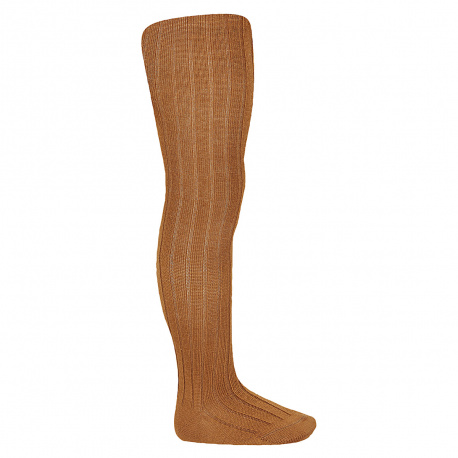 Wool rib tights OXIDE