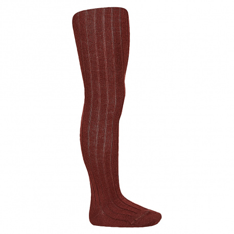 Wool rib tights GRANET