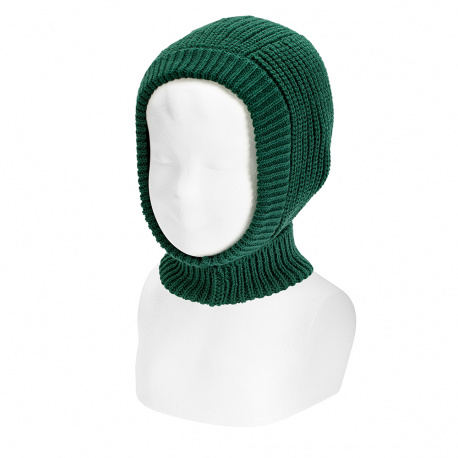 Cagoule point anglais VERT BOUTEILLE