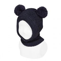 Balaclava with faux fur...