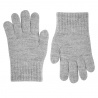 Gants tricot basiques ALUMINIUM