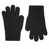 Gants tricot basiques NOIR