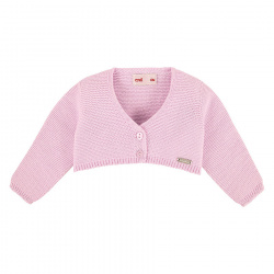 Garter stitch bolero...