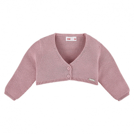 Bolero en tricot PALE ROSE