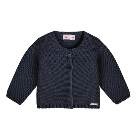 Cardigan en tricot BLEU MARINE