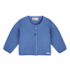 Cardigan a punto legaccio BLU FRANCESE