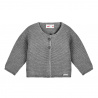 Cardigan en tricot GRIS CLAIR