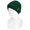 Gorra punt anglès amb volta VERD AMPOLLA