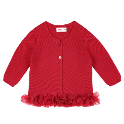 Cardigan punto legaccio con...