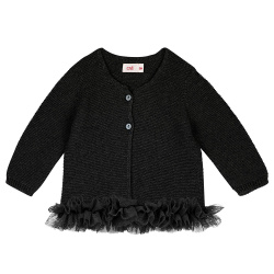 Cardigan punto legaccio con...