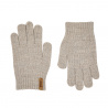 Merino wool-blend gloves NOUGAT