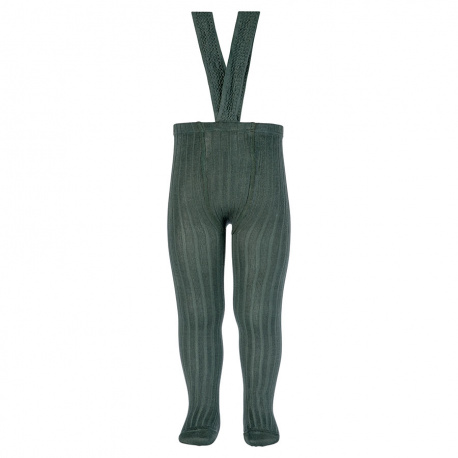 Leotards canalé amb tirants elàstics PI