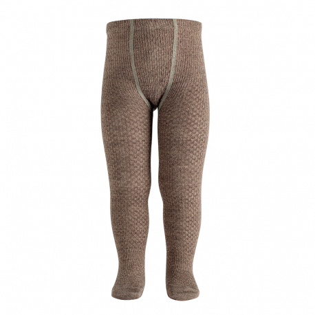 Merino wool-blend patterned tights TRUNK
