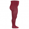 Braided tights GARNET