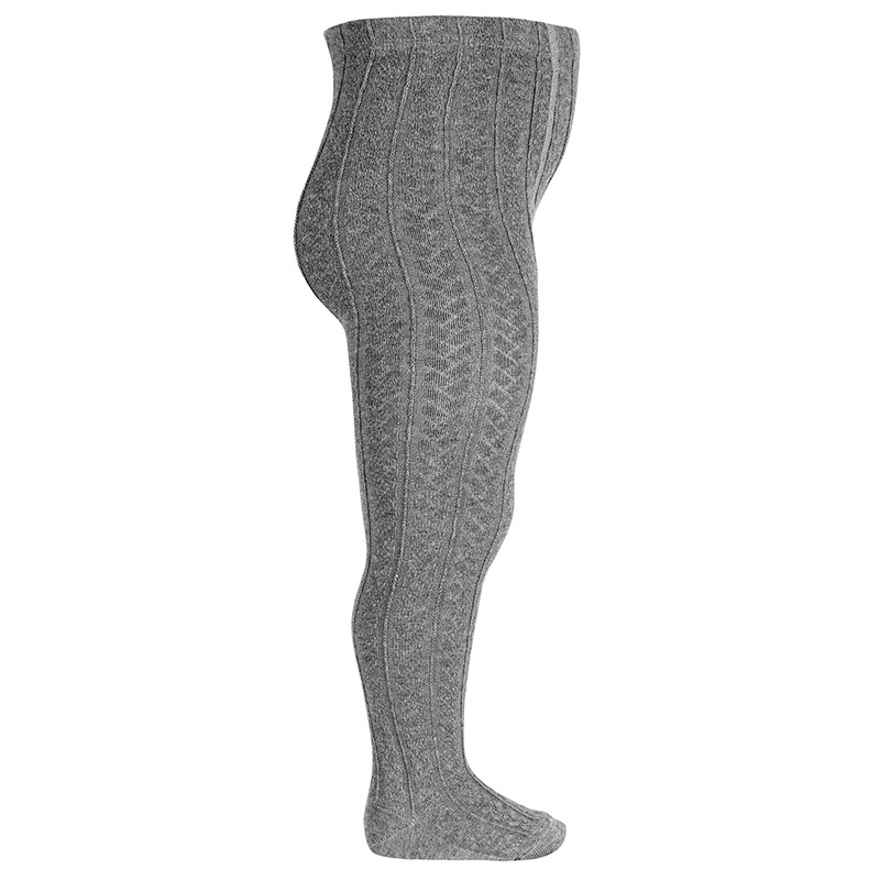 Braided tights LIGHT GREY Condor