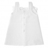 Vestit malles girades amb tul BLANC