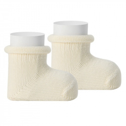 Calcetines bebé algodón cálido con puño roulé CAVA