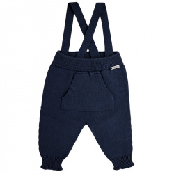 Pantalons amb tirants BLAU...