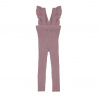 Leggings cotone con bretelles fronzoli IRIDE