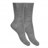 Merino wool-blend short socks LIGHT GREY