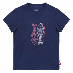 Camiseta m/corta kids big fish TINTA