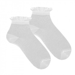 Ceremony ankle socks with...