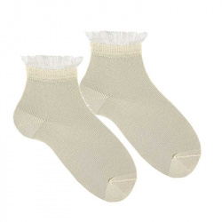 Ceremony ankle socks with...