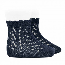 Perle openwork socks with...