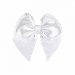 Hair clip with small satin...