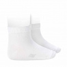 Calcetines tobilleros sport con listas BLANCO