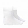Ankle sport socks with terry sole WHITE