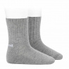 Terry sole sport socks ALUMINIUM