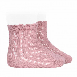 Perle openwork socks with...