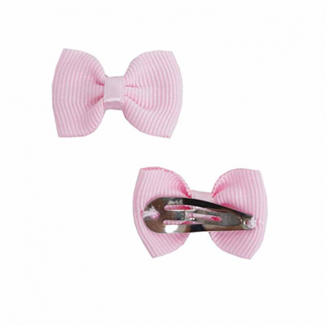Baby hair clip with ottoman bow (pack 2units) PETAL