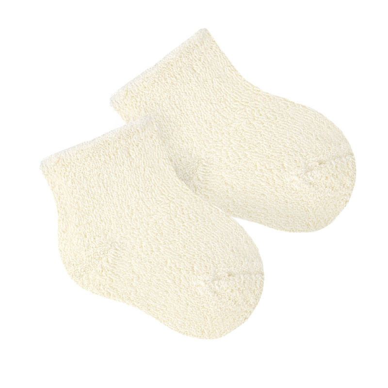 Terry socks for babies BEIGE
