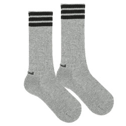 3-stripes sport knee socks,...