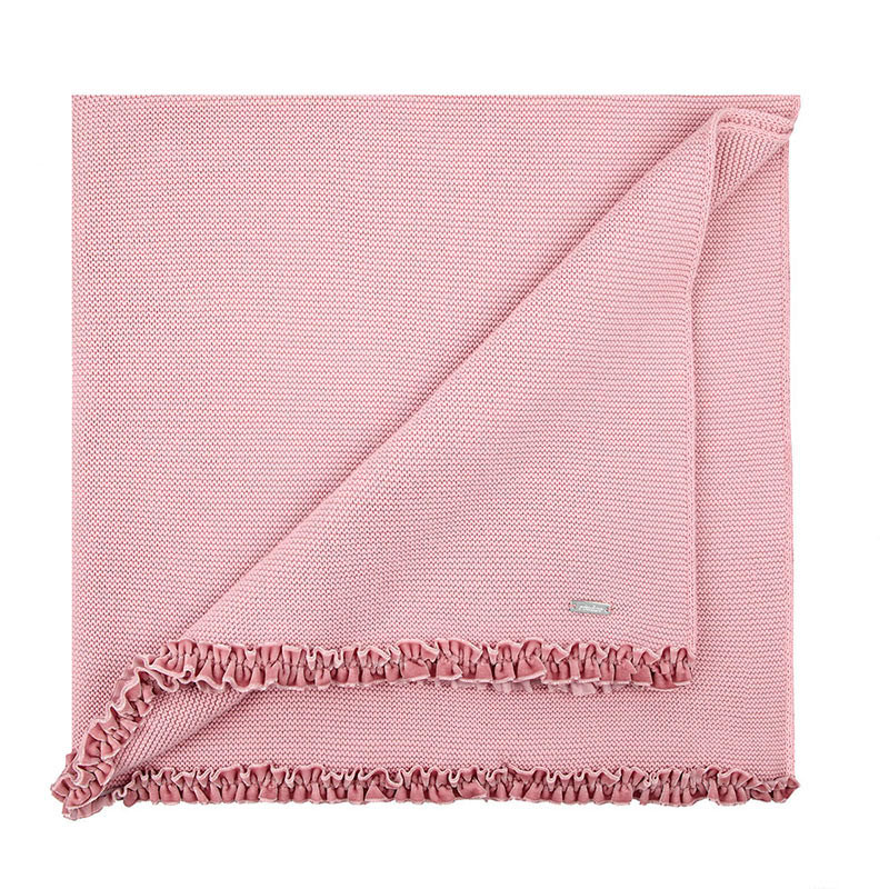 Scialle con nastro di velluto ROSA PALLIDO
