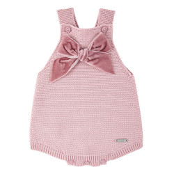 Garter stitch baby rompers...