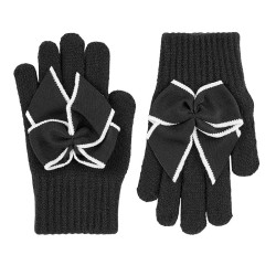Gloves with festoon stitch...